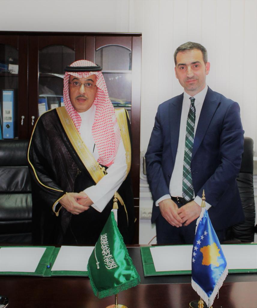 Memorandum Mirëkuptimi ndërmjet NJIF Kosova dhe SAFIU Arabi Saudite